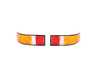 ES#5388368 - EL100 - Rennline Tail Lamp Lens Pair - European Amber Version with Black Trim - Euro Style US Spec Set Lens - Rennline - Porsche