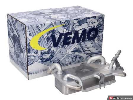 ES#4856067 - 4M0317021G - Oil Cooler - Regulates engine oil temperature - Vemo - Audi