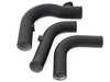 ES#5395854 - 043938la06KT - MK8 Golf R Charge Pipe Kit - Wrinkle Black - Improve your charge airflow path with our complete Intercooler Charge Pipe Upgrade Kit! - ECS - Volkswagen