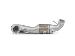 ES#4000000 - 500001024 - High Flow Downpipe With 200 Cell Catalytic Converter - Unleash sharper throttle response and bigger power gains in your A45 AMG with this high-flow, CAD-designed 76mm downpipe kit featuring a 200 CPI race cat for maximum performance and reliability. - Wagner Tuning - Mercedes Benz