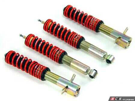 ES#1303389 - 29819-1 - Street Performance Coilover Kit - Unrivaled comfort and performance. Average lowering of 1.25"-2.0"F 1.25"-2.5"R - H&R - Volkswagen