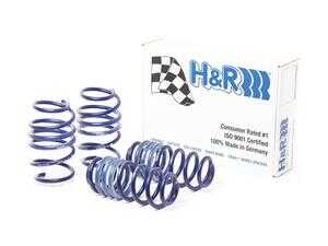 ES#3139043 - 28789-3 - Sport Springs - Set  - Unrivaled comfort and performance. Average lowering of 1"F 1"R - H&R - Audi