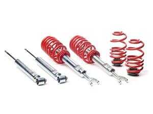 ES#5000 - 50320 - Street Performance Coilover Kit - Unrivaled comfort and performance. Average lowering of 1.2"-2.2"F 1.0"-2.0"R - H&R - Audi
