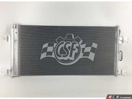 ES#5388658 - 10925 - A/C Condenser  - Condenses the high pressure refrigerant back into a liquid - CSF - Audi