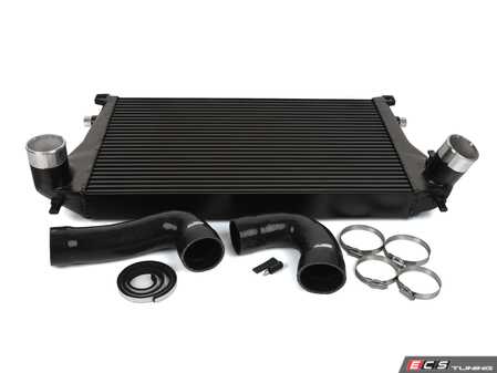 ES#4674786 - ICM-300-S - MQB Intercooler Black Hoses - A performance intercooler with an easy drop-in-fitment! - DO88 - Audi Volkswagen