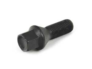 ES#4147777 - 1453001SW - 60 Degree Conical Seat Wheel Bolt (Black) - 14x1.5x30mm - Priced Each - Produced for running spacers with most aftermarket wheels - H&R - Audi Volkswagen Mercedes Benz