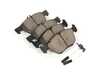 ES#3161610 - EUR853 - Euro Ceramic Brake Pad Set - Ceramic composite developed to meet low dust & noise requirements - Akebono - Mercedes Benz