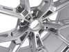 ES#4827081 - 36108089392 - 21" Style 1063M Alloy Wheel in Refined Silver - 21x10.5" ET20, 66.6mm CB. Does not include center cap. Rear Wheel, Sold Individually - Genuine BMW - BMW