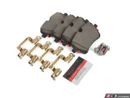 ES#5386505 - 4M0698451BGC - Rear Brake Pad Set - Ceramic - Restore your Stopping power - Brembo - Audi