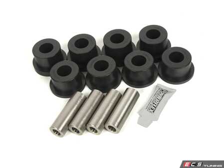 ES#4845553 - PFR5-606H - Rear Trailing Arm Bushing Set - E24 / E28 / E32 / E34 5 Series - These bushings are intended to replace the factory rubber bushings in the rear trailing arm, offering enhanced stability and a longer lifespan. - Powerflex - BMW