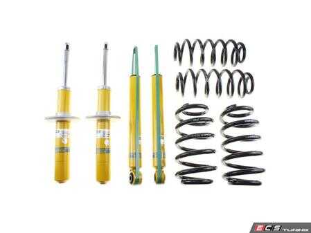 ES#2983900 - 46-189776 - Bilstein B12 Pro-Kit Suspension System - Expertly matched performance Eibach Pro-line lowering springs and Bilstein shock/strut package for a dramatic increase in performance handling. World-famous Bilstein quality with a limited lifetime warranty! - Bilstein - Audi