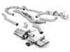 ES#5394201 - SSXAU90 - Valved Cat-Back Exhaust System - Non-Resonated  - 3.15" Stainless Steel with Dual 80mm Oval Tips, Just Select Your Color! - Milltek Sport - Audi