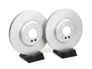 R1 Concepts Disc Brake Rotor Set - Carbon Coated Front Pair 11.57