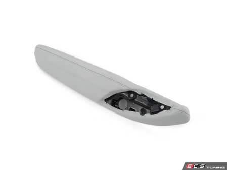 ES#3193404 - 51418057387 - Leather Armrest - Front Left - Silverstone - Genuine BMW - BMW