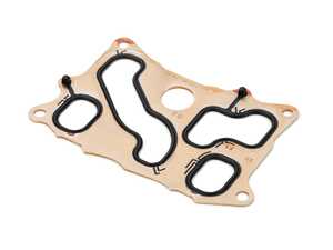 ES#2214727 - 2781840080 - Engine Oil Cooler Gasket - Steel Gasket - Stop your engine oil leaks today! - Genuine Mercedes Benz - Mercedes Benz