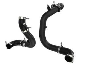 ES#5395977 - 46-20604-B - BladeRunner Aluminum Hot And Cold Charge Pipe Kit Black - Finished in wrinkle black powder coating with a unique laser-etched aFe POWER logo for a custom look. - AFE - Audi Volkswagen