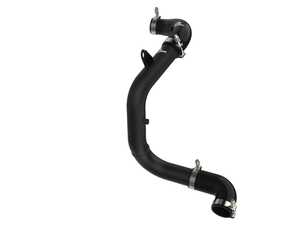 ES#5395979 - 46-20608-B - BladeRunner 2.5 IN Aluminum Hot Charge Pipe Black - Finished in wrinkle black powder coating with a unique laser-etched aFe power logo for a custom look. - AFE - Audi Volkswagen