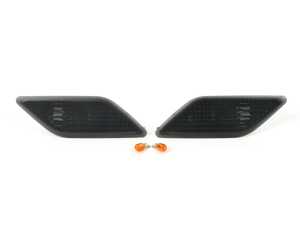 ES#3663361 - BZ-CLE-1701-S - W212 E-Class Crystal Smoke Bumper Side Marker Lights - Set - Featuring Crystal Smoked Side Marker Lights for your W212! - Depo - Mercedes Benz