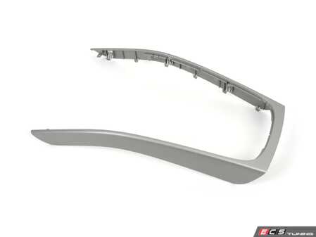 ES#2912842 - 8K08633054T4 - Console Trim Panel - Silver Flex Metallic - Genuine Volkswagen Audi - Audi