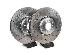 ES#4815928 - 34112284901kt2KT - Front Brake Rotors - Pair (395x36mm) - Features SHW Performance cross-drilled front rotors - SHW Performance - BMW