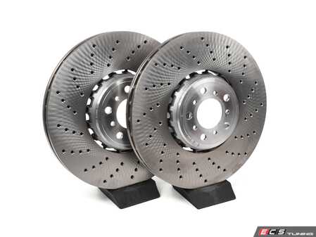 ES#4815928 - 34112284901kt2KT - Front Brake Rotors - Pair (395x36mm) - Features SHW Performance cross-drilled front rotors - SHW Performance - BMW