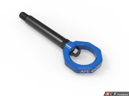 ES#5396096 - 450-502004-L - CONTROL Front / Rear Tow Hook - Blue - AWE 450-502004-L tow hook fits 20232025 BMW M2 G87. - AFE - BMW