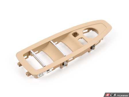 ES#3016223 - 51417403897 - Driver's Side Window Switch Cover - Beige - Replacement trim for your front driver's side mirror switches - Genuine BMW - BMW