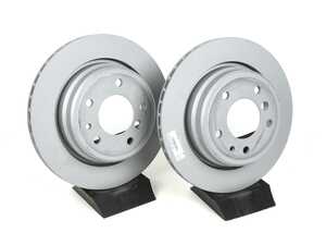 ES#4000565 - 34211165265kt2KT - Brake Disc - Pair  - Replacement Rear Rotors - Zimmermann - BMW