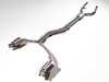 ES#4849834 - 041823LA02 - D4 A8L 4.0T Exhaust  - Enhance the exhaust note on your 4.0T with our in-house engineered cat-back! Choose between resonated or non-resonated midpipes to dial in your perfect sound! - ECS - Audi