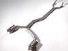 ES#4849834 - 041823LA02 - D4 A8L 4.0T Exhaust  - Enhance the exhaust note on your 4.0T with our in-house engineered cat-back! Choose between resonated or non-resonated midpipes to dial in your perfect sound! - ECS - Audi