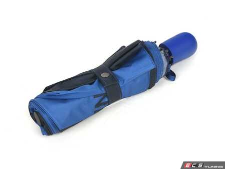 ES#4788447 - 80235B320F2 - MINI UMBRELLA Foldable - Blazing Blue / Indigo  - Add more MINI style to travels - Genuine MINI - MINI