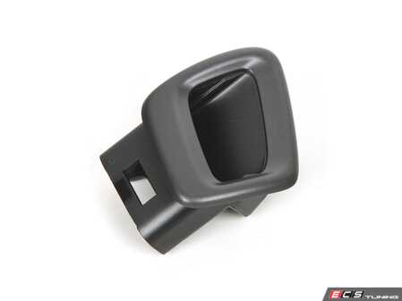 ES#3710444 - 992882642COS8 - Porsche 992 Replacement Seat Release Strap - Right Rosette Dark Silver - Genuine Porsche - Porsche