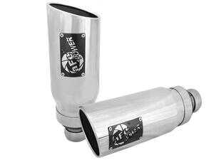ES#2985807 - 49C42046-P - EXH Tip Upgrade; Dodge Ram 09-15 5.7L/3.0L (td) Pol Tip - AFE - 