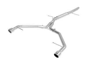 ES#4220054 - 49-36419-P - MACH Force-Xp Stainless Steel Axle-Back Exhaust System - Resonated 3" to 2-1/2" 304 Stainless Steel with polished tips - AFE - Audi