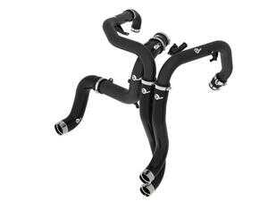 ES#4880927 - 46-20754-B - AFe 22-24 Ford Bronco Raptor V6-3.0L BladeRunner Aluminum Hot And Cold Charge Pipe Kit - Black - AFE - 