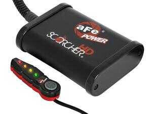 ES#5395974 - 77-46503 - SCORCHER HD Power Module - Unlock up to +16HP and +39lbft with the aFe SCORCHER HD Moduleeasy 30-minute plug & play installation, in-cabin LED power adjustments, and high-quality construction for improved fuel pressure, throttle response, and overall performance. - AFE - Mercedes Benz
