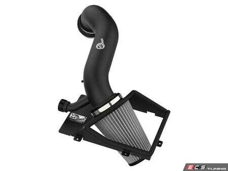 ES#5395998 - 52-10020D - Rapid Induction Cold Air Intake System W/ Pro DRY S Filter - Deliver cooler, higher-volume airflow with this aFe POWER Pro DRY S intake systemdesigned to outflow the factory setup by 19% and deliver improved responsiveness, torque, and overall drivability. - AFE - Audi Volkswagen