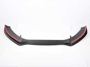 ES#5396163 - 019196ECS01A - Carbon Fiber Front Lip Spoiler - Audi B9 A4/S4 - (NO LONGER AVAILABLE) *Scratch And Dent* - Hand-laid carbon fiber to upgrade your exterior styling - Scratch & Dent - Audi