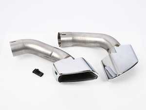 ES#5395763 - 18302287154 - Exhaust Tip Set - Chrome *Scratch And Dent* - Replacement exhaust tips for your M Performance muffler. - Scratch & Dent - BMW