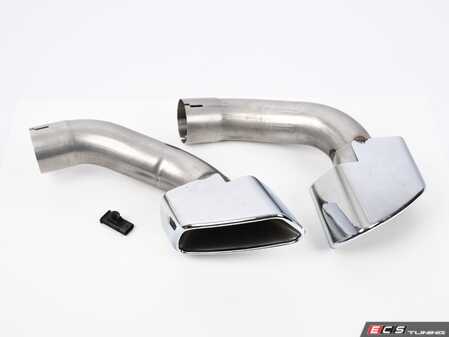 ES#5395763 - 18302287154 - Exhaust Tip Set - Chrome *Scratch And Dent* - Replacement exhaust tips for your M Performance muffler. - Scratch & Dent - BMW