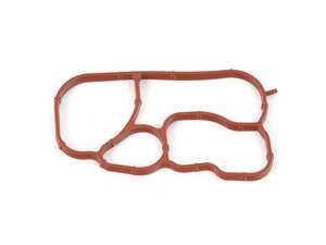ES#3546977 - 06L117070 - Engine Oil Cooler Gasket - Connects oil cooler to oil filter housing - Elring - Audi Volkswagen