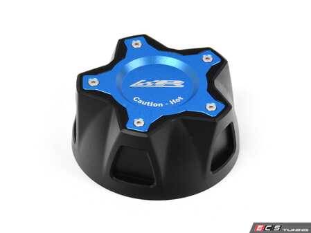 ES#4882951 - 201-0394-BLU - Blue Auxiliary Coolant Reservoir Cap - Functional and stunningly stylish way to add a nice touch to any engine bay - Precision Raceworks - BMW
