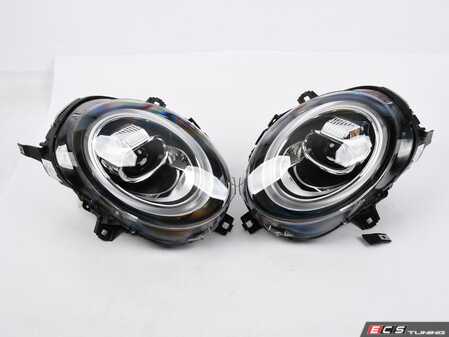 ES#5396142 - MINIF56HL - Sequential Projector LED DRL Headlights - Pair - *Scratch And Dent* - F56 LCI+ Style Full LED DRL and Amber Turn Signal, Driver and Passenger Side For your F55 F56 F57 F54 **Only Fit for MINI with OEM Halogen Head Light** - Scratch & Dent - MINI
