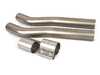 ES#4939954 - 034-105-7064 - Res-X Front Resonator Delete - Unleash a throaty growl under hard acceleration that exudes performance! - 034Motorsport - Audi
