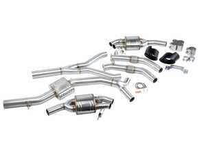 ES#5396373 - CBK0037 - APR Catback Exhaust System - RS4 / RS5 (B9) - Expect a bold, aggressive growl at wide-open throttle, and high-quality construction built to last. - APR - Audi