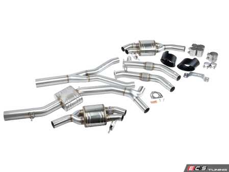 ES#5396373 - CBK0037 - APR Catback Exhaust System - RS4 / RS5 (B9) - Expect a bold, aggressive growl at wide-open throttle, and high-quality construction built to last. - APR - Audi