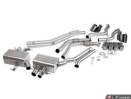 ES#5396360 - CBK0050 - APR Catback Exhaust System - RS6 / RS7 (C8) - Unleash your C8 RS6/RS7s full potential with APRs premium catback exhaustmore power, an aggressive RS growl on demand, zero drone, and stunning diamond black tips in one uncompromising system. - APR - Audi