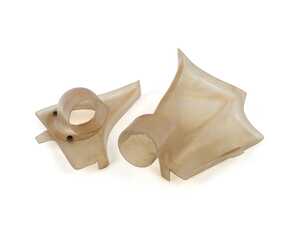 ES#5375007 - 911HEATERDUCTS - Porsche Sheridan Motorsports Fiberglass Engine Shroud Heater Ducts - Sheridan Motorsports - 