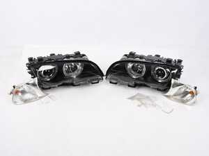 ES#5396432 - anz121269sd3 - ANZO Projector Headlights W/ Halo - 3 Series E46 Pre-LCI - Black *Scratch And Dent* - Plug and play black housings for a unique look and improved visibility. Select your favorite bulbs! - Scratch & Dent - BMW