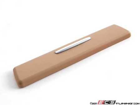 ES#1906711 - 51459229098 - Cup Holder Trim - Right - Beige. Features a chrome trim piece - Genuine BMW - BMW